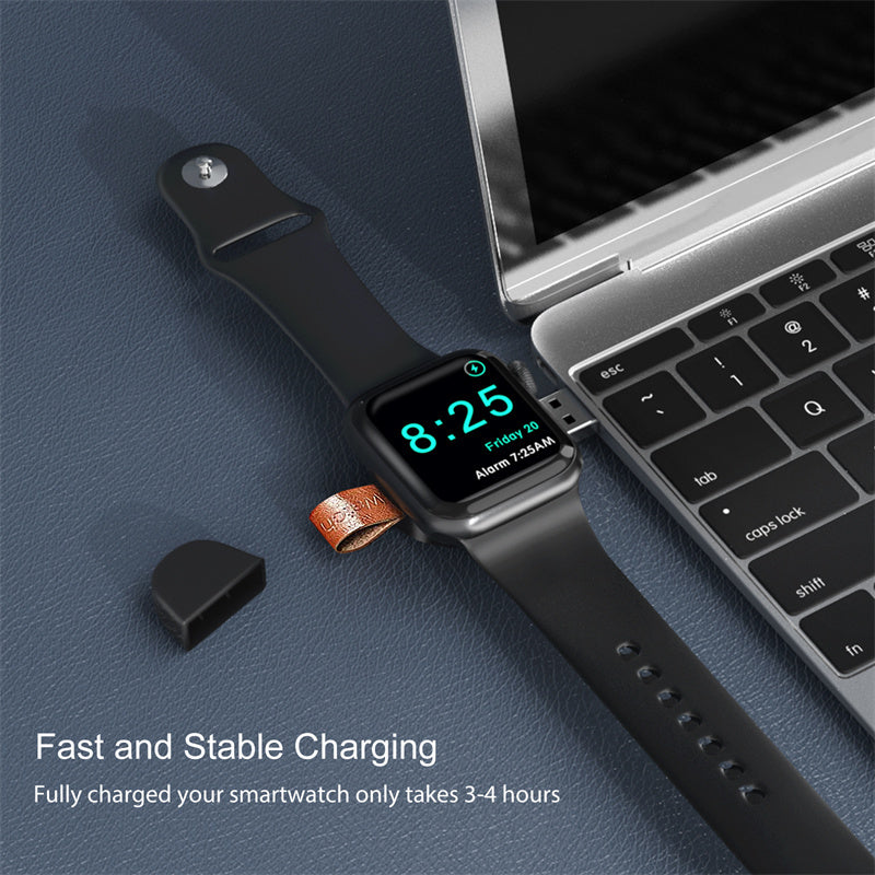 Cargador inalámbrico para accesorios de iWatch Estación de carga USB portátil Cargador de Apple Watch