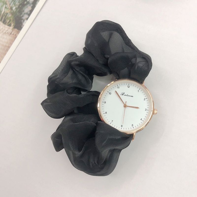 Reloj digital con cinta de moda creativa estilo Ins para mujer