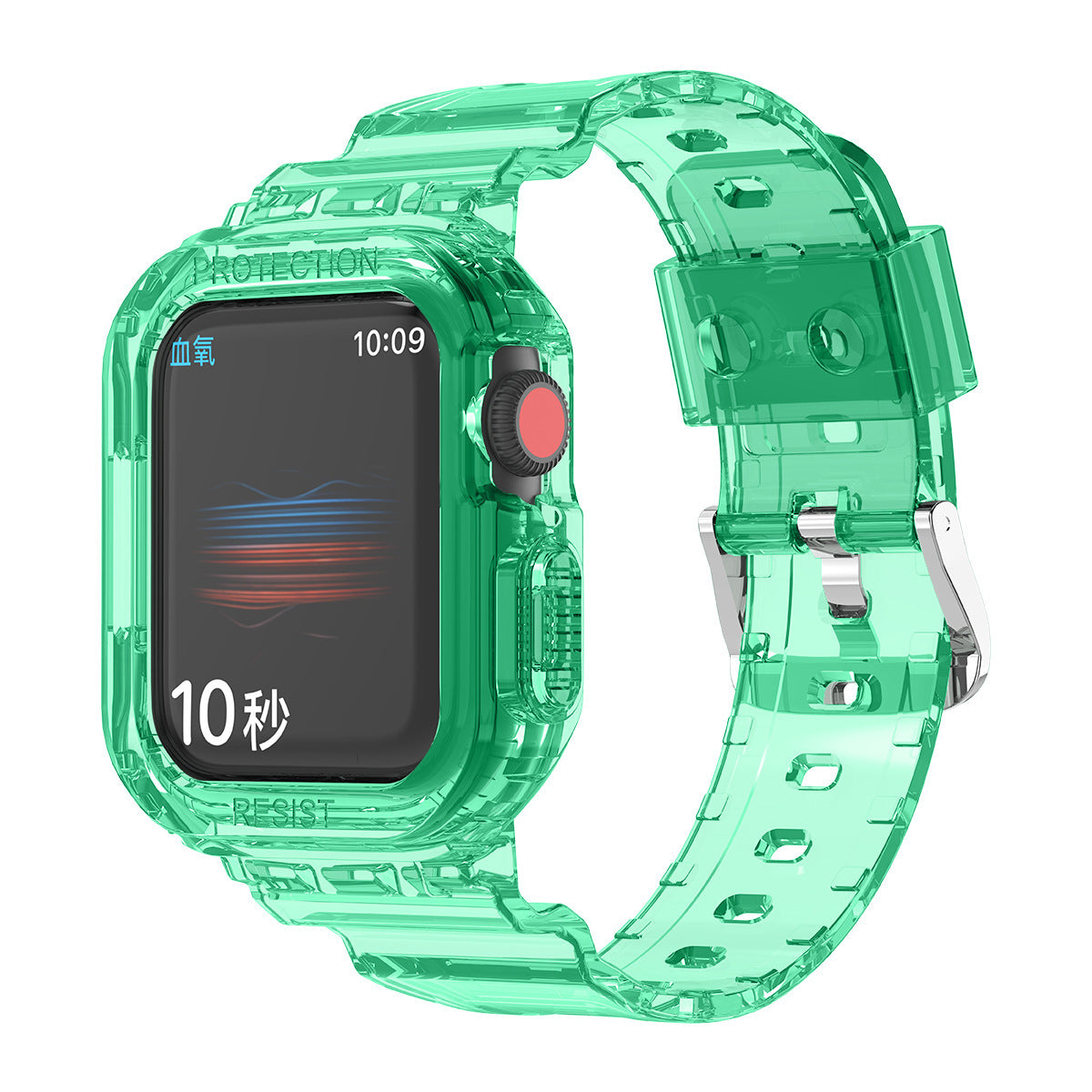 Correa Glaciar Correa de reloj Tpu transparente