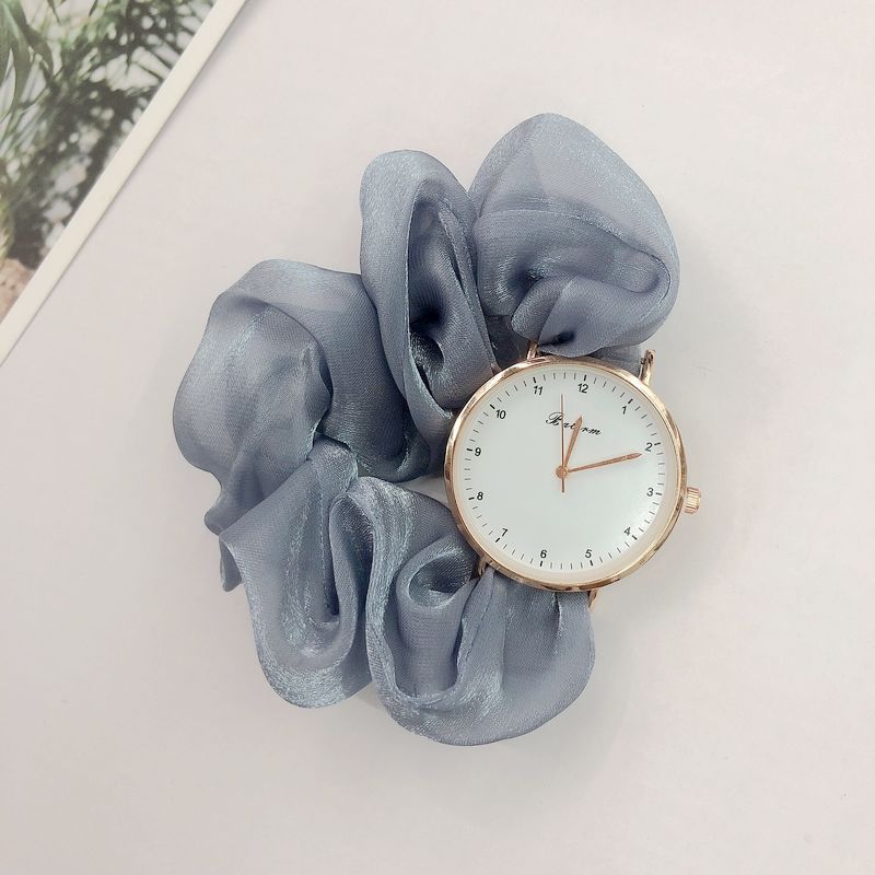 Reloj digital con cinta de moda creativa estilo Ins para mujer