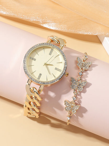 Reloj de pulsera para mujer, sencillo, con correa fina