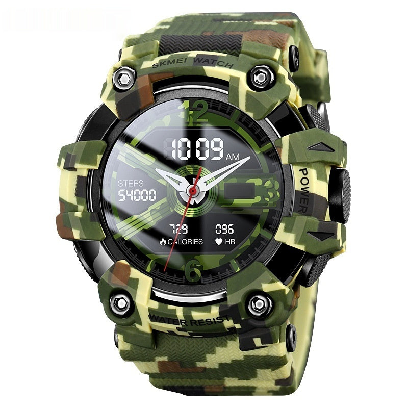 Intelligent Waterproof Student Double Luminous Men's Water-proof Watch