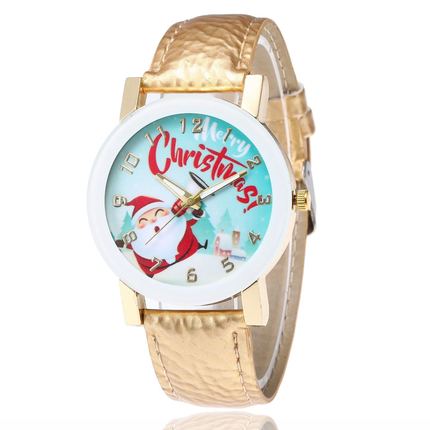 Reloj navideño informal de moda para niños