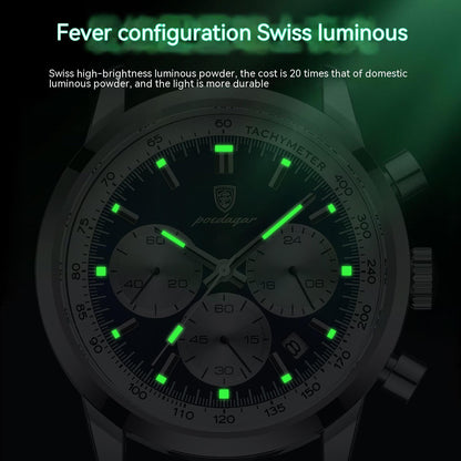 Reloj luminoso impermeable multifuncional para hombre