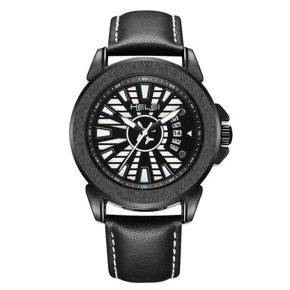 Reloj de cuarzo de moda para hombre.