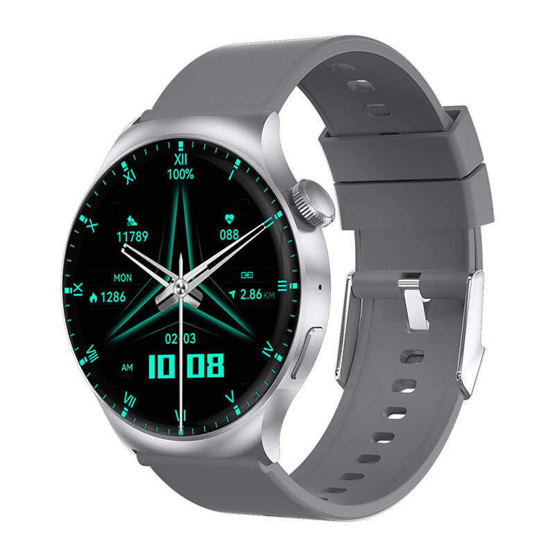 Reloj inteligente con llamadas por Bluetooth, asistente femenina, pulsera de presión arterial y frecuencia cardíaca, multideporte