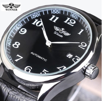 Fashion Simple Stainless Steel Men's Business Watch