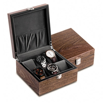 Walnut Watch Storage Organizer Box Simple Household