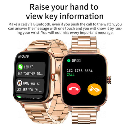 Reloj deportivo inteligente con monitorización de la salud del sueño para correr, pulsera ligera e impermeable