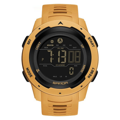 Sanda Calories Waterproof Multifunctional Shockproof Smart Men's And Women's Watch