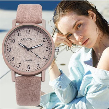 Reloj de cuarzo digital sencillo para mujer