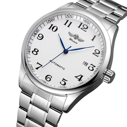 Fashion Simple Stainless Steel Men's Business Watch