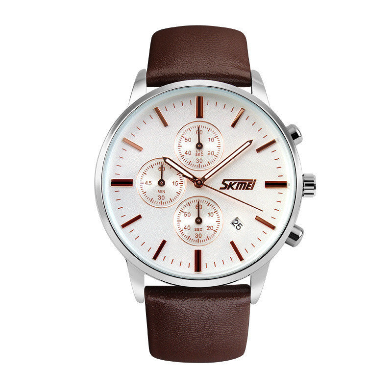 Reloj de cuarzo informal para hombre de tendencia de moda