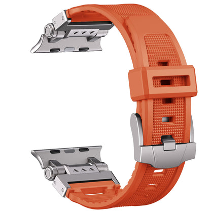 High End Metal And Silicone Watch Strap