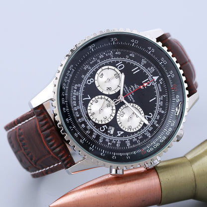 6-pin quartz watch with calendar