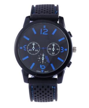 Reloj deportivo con concepto de coche de tres ojos para hombre, reloj de moda para hombre, reloj de venta caliente al por mayor