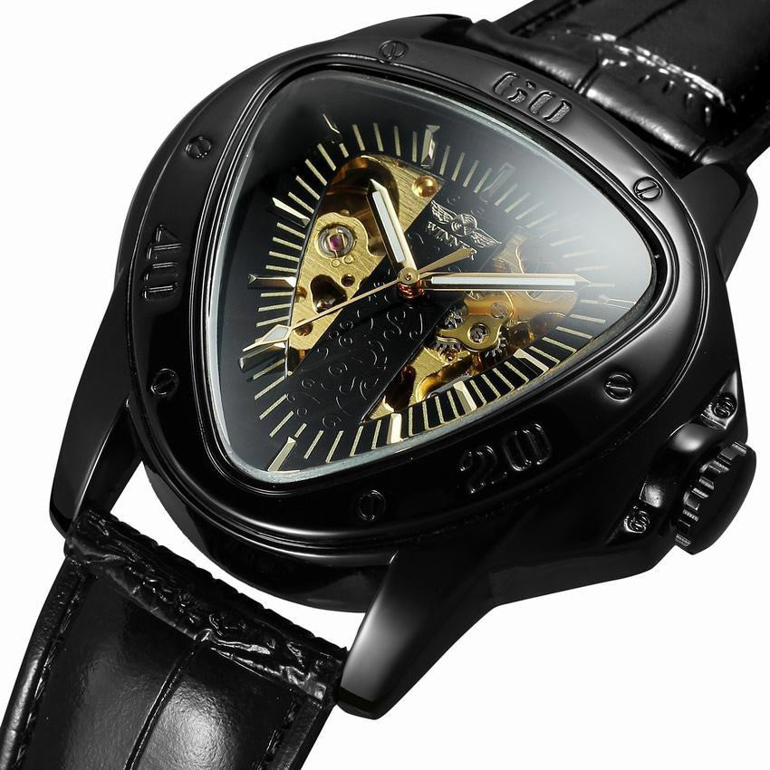 Hollow triangle men's Automatic Watch