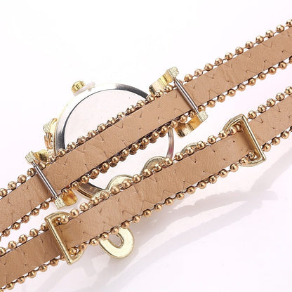 Relojes de pulsera para mujer de la marca FanTeeDa, reloj de diamantes de imitación para mujer, reloj de pulsera de moda para mujer, reloj femenino, regalo