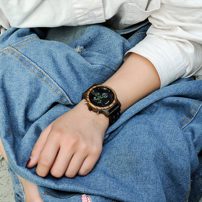 Reloj de madera para hombre