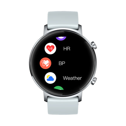 Heart rate monitoring blood pressure smart watch