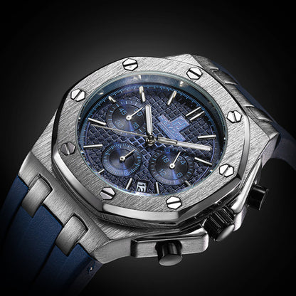 Multifunctional men's quartz watch