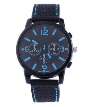 Reloj deportivo con concepto de coche de tres ojos para hombre, reloj de moda para hombre, reloj de venta caliente al por mayor