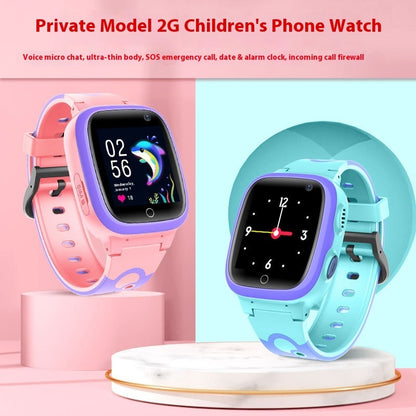 Q12S Reloj de posicionamiento inteligente para niños Reloj inteligente para estudiantes con pantalla táctil fotográfica resistente al agua