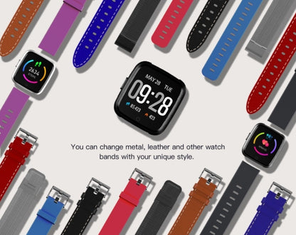 Y7 color screen smart bracelet Q3 steel belt large screen IP68 waterproof step counter heart rate information push foreign trade explosions hot sale
