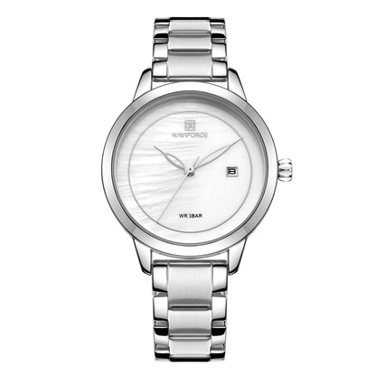 Reloj de señora Reloj de cuarzo simple de moda coreana para mujer