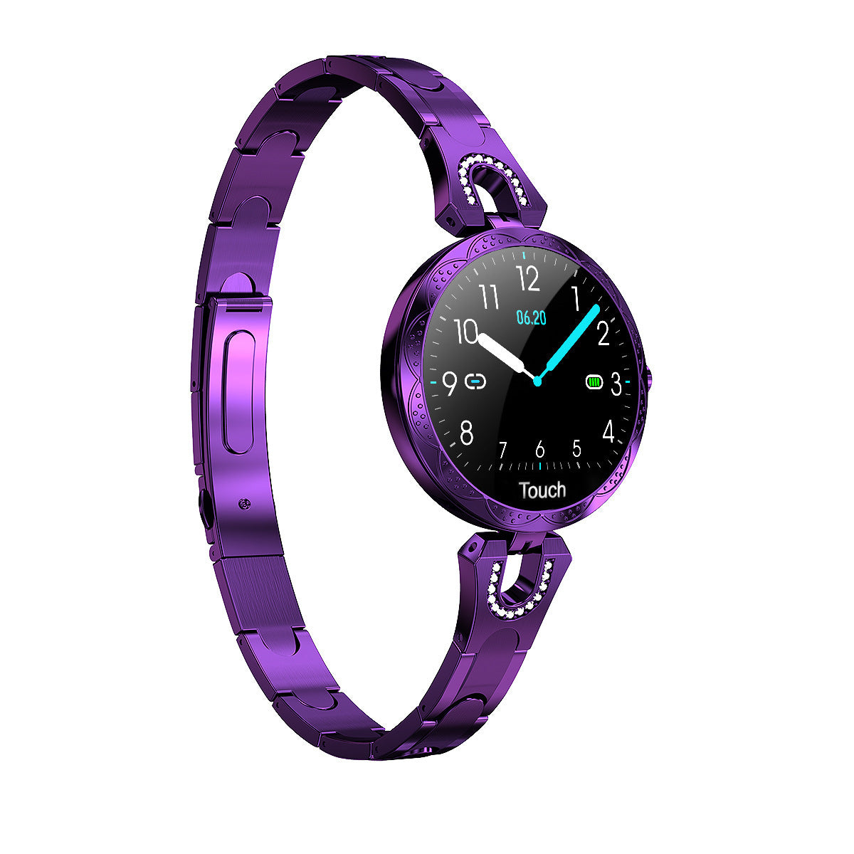 Reloj inteligente de moda para mujer, dispositivo portátil resistente al agua, monitor de ritmo cardíaco, reloj inteligente deportivo para mujeres