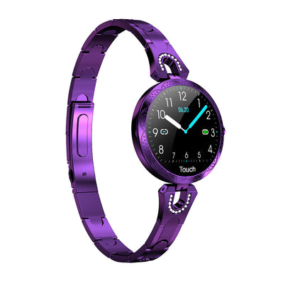 Reloj inteligente de moda para mujer, dispositivo portátil resistente al agua, monitor de ritmo cardíaco, reloj inteligente deportivo para mujeres