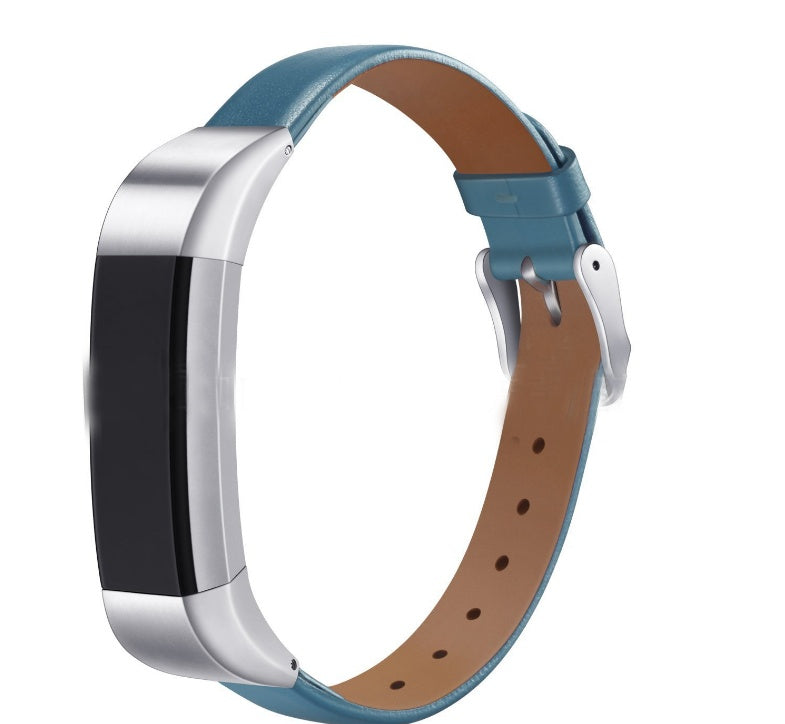 Correa de cuero para pulsera inteligente de frecuencia cardíaca Fitbit Alta Alta HR