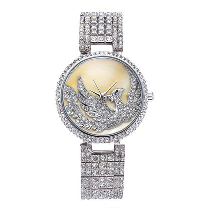 Phoenix bird full drill watch