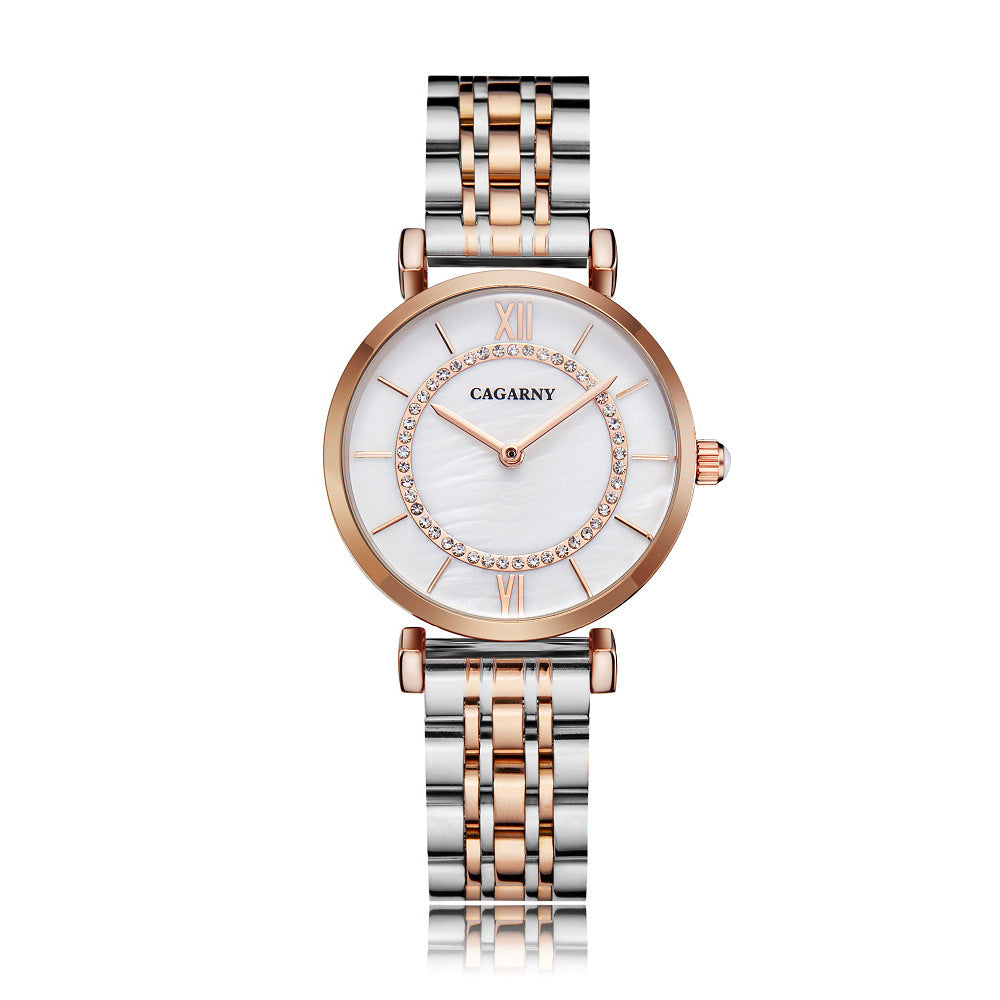 Reloj Gypsophila con diamantes para mujer.