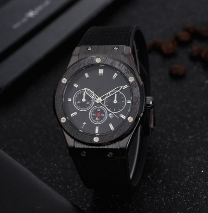 New Swiss sports watch men's fashion ghost head silicone belt men's watch