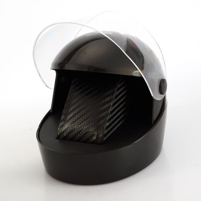 Helmet-shaped watch display box