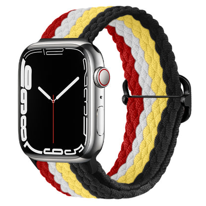 Apple Watch Watchband Adjustable Nylon Braided For Apple Watch7 Strap