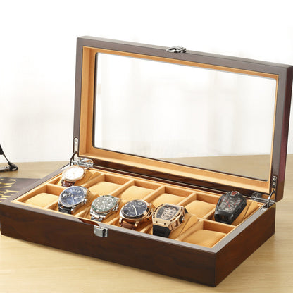 12 - digit storage display watch box