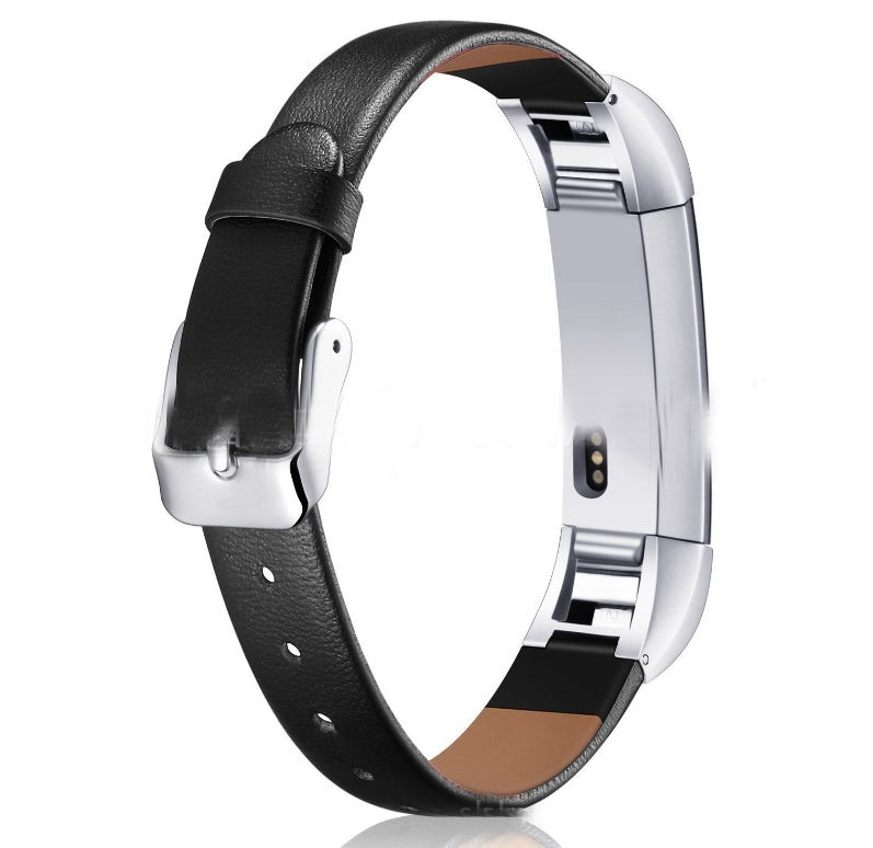 Correa de cuero para pulsera inteligente de frecuencia cardíaca Fitbit Alta Alta HR