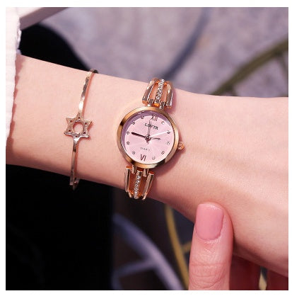 Reloj de diamantes para mujer Reloj de cuarzo para mujer Reloj para mujer