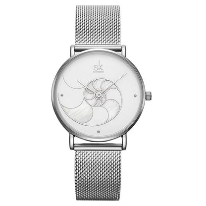 Ladies Quartz Watch Ladies Mesh Bracelet