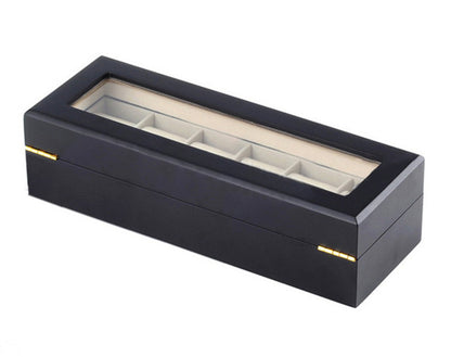 Matte paint watch box Wooden watch storage box