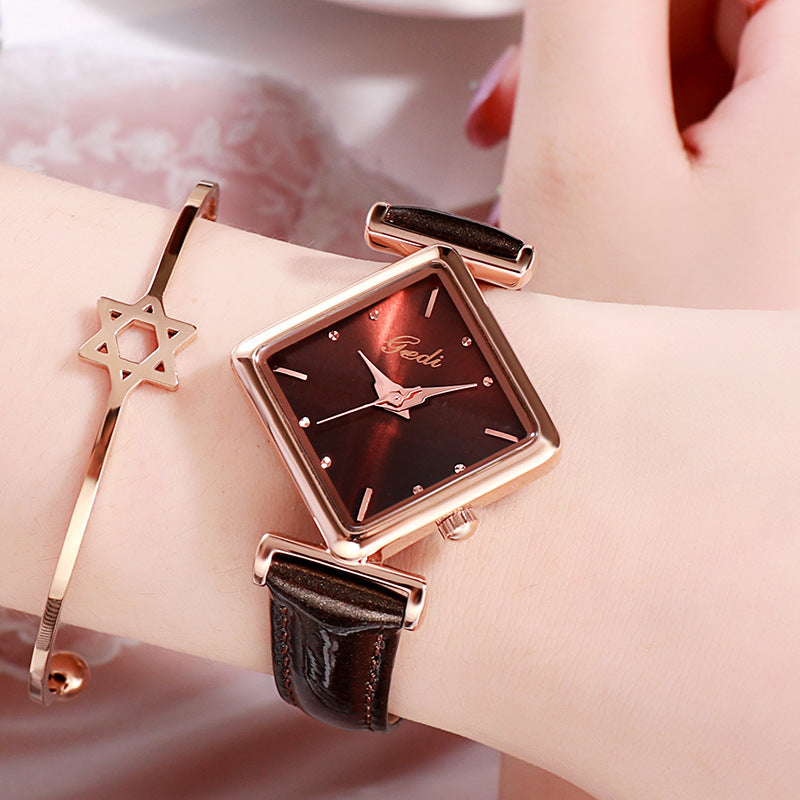 Reloj de pulsera clásico para mujer que combina con todo