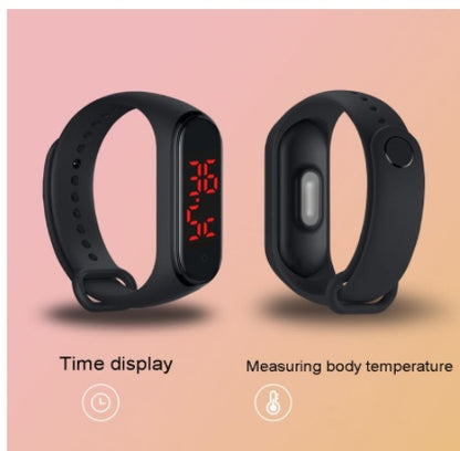 Smart temperature bracelet