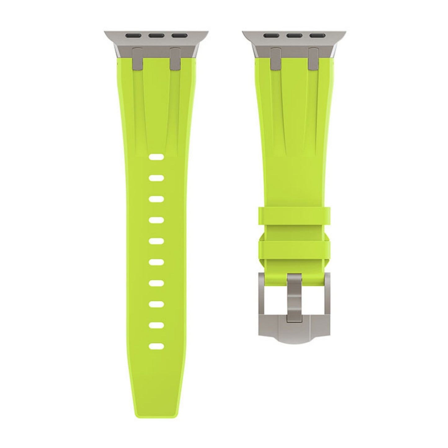 Metal Sports Liquid Silicone Strap