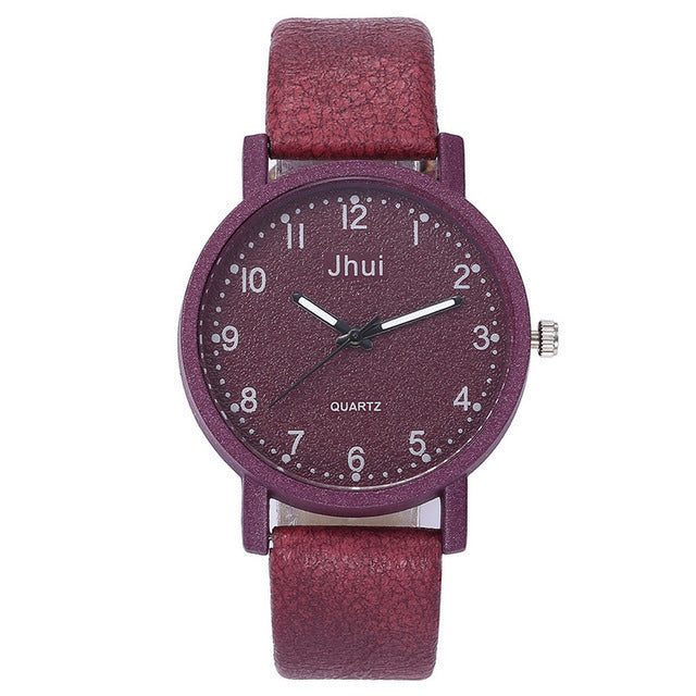 Reloj de pulsera de cuarzo para mujer