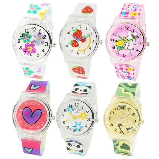 Lindo reloj de cuarzo para niña