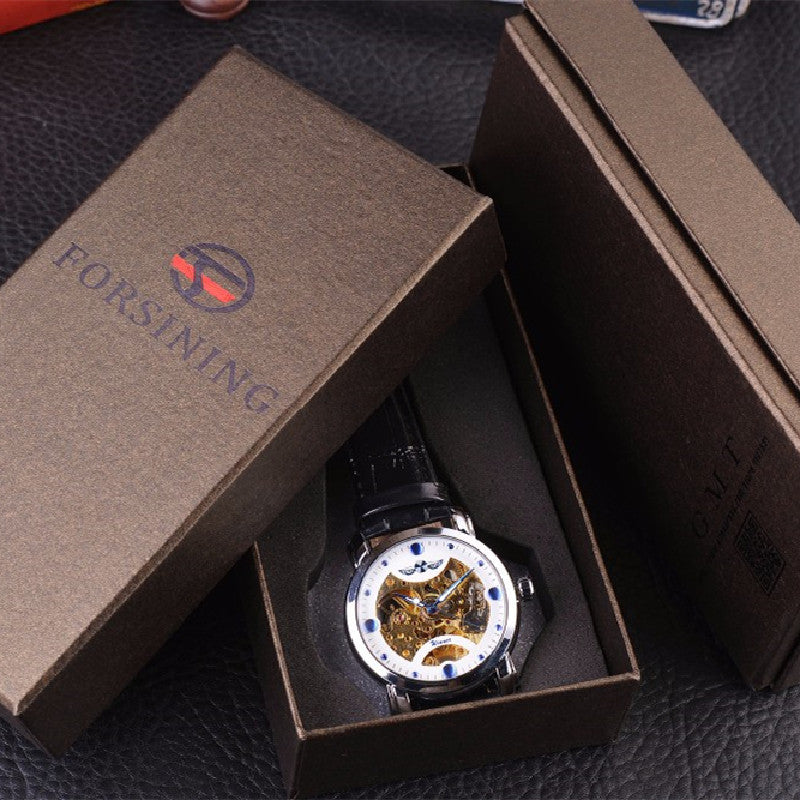 Fashion Casual Hollow Automatic Mechanical Watch