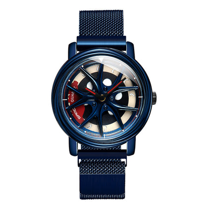 Simple hollow men's watch