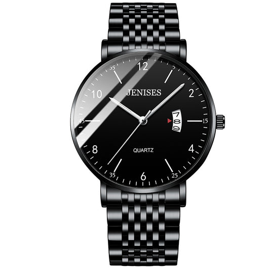 Nuevo reloj de cuarzo informal de negocios para hombre.